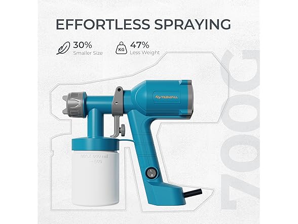 TILSWALL Dreamer400 Ultra-Light Paint Sprayer