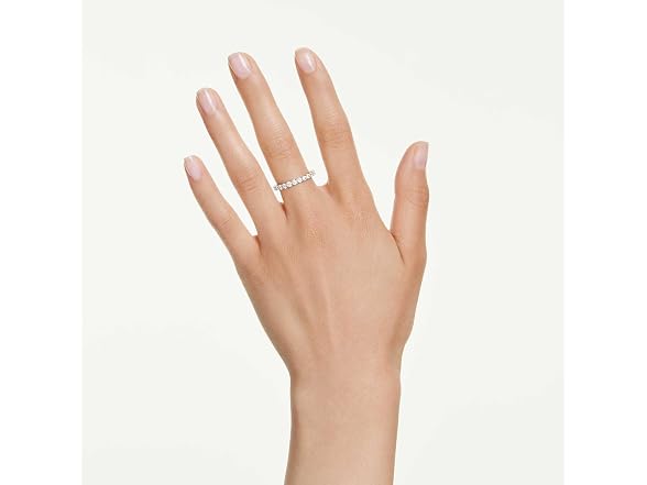 Swarovski Matrix Vittore Band Ring (Size 58)