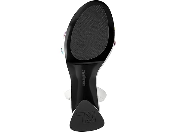 Women's Karl Lagerfeld Dress Sandal White (10)