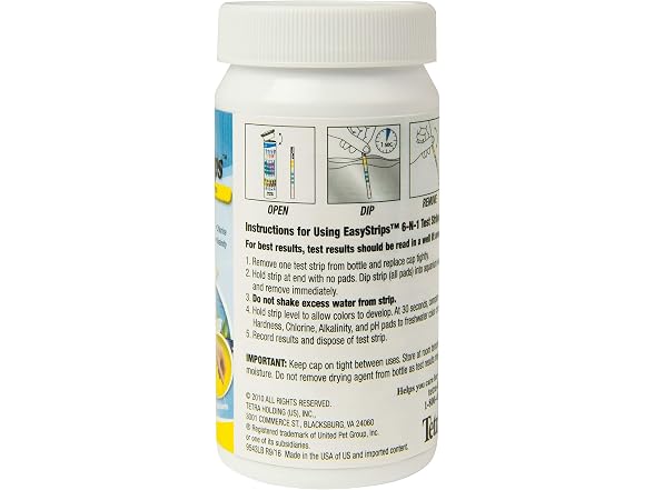 Tetra EasyStrips 6-in-1, 100 Count