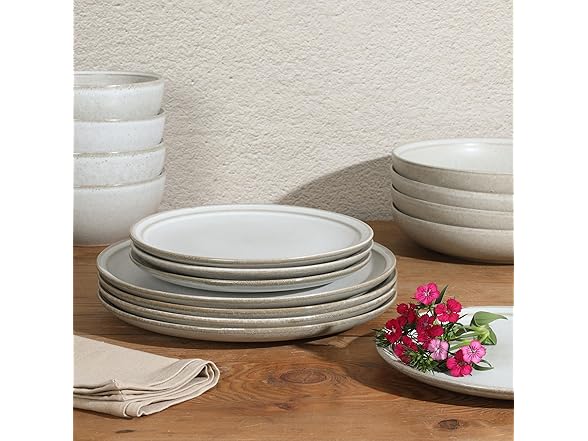 Gibson Elite Beckett Stoneware Matte Dinnerware Set