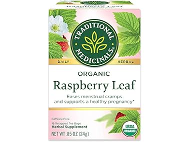 $2.99, Was $8.09, 63% Off! 16CT Traditional Medicinals Organic Raspberry Leaf Tea dealfomo