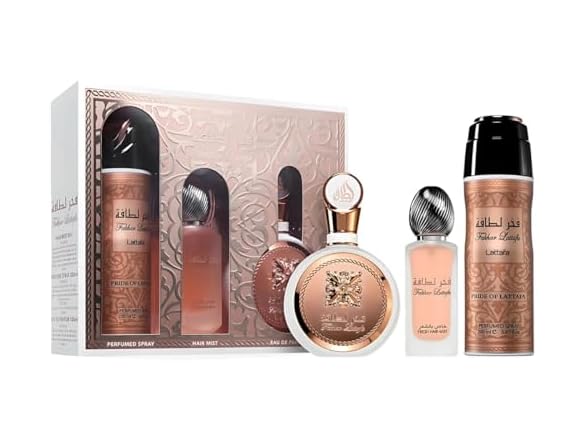 Lattafa Fakhar for Women 3 Piece Set