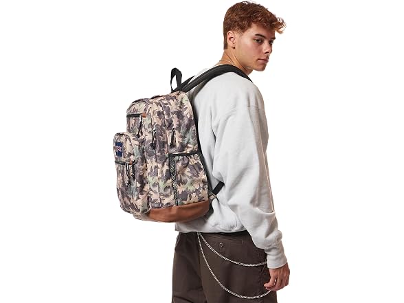JanSport 34L Cool Backpack Woodland Camo