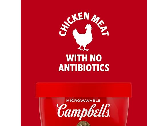 Campbells Chicken Noodle Soup 15.4oz 8 Pack