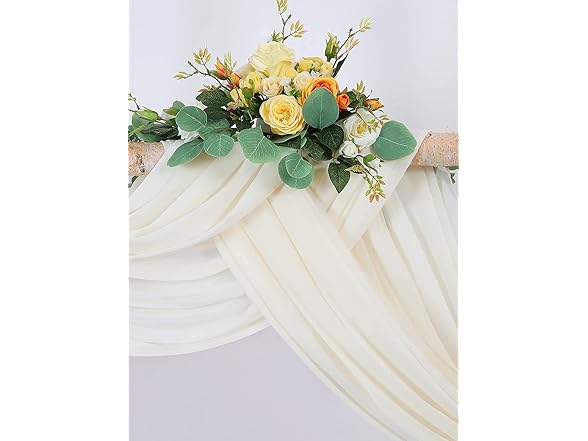 MoKoHouse Wedding Arch Fabric Drape