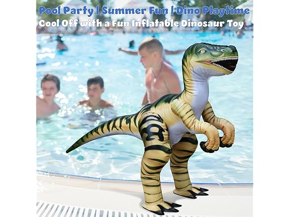 Jet Creations Velociraptor Inflatable