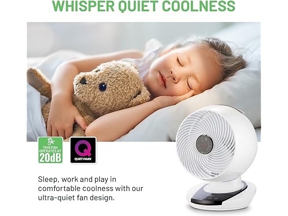 MeacoFan 1056 Ultra-Quiet Desk Fan