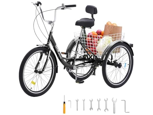 Adult Tricycles Bike, 7 Speed Adult Trikes