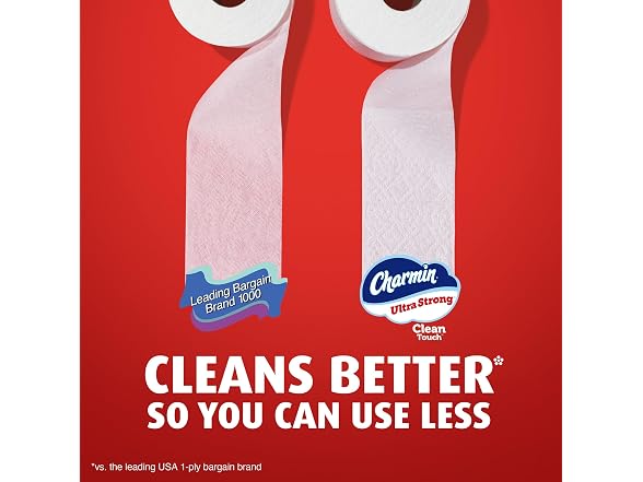 Charmin Ultra Strong Clean Touch 2 Ply Toilet