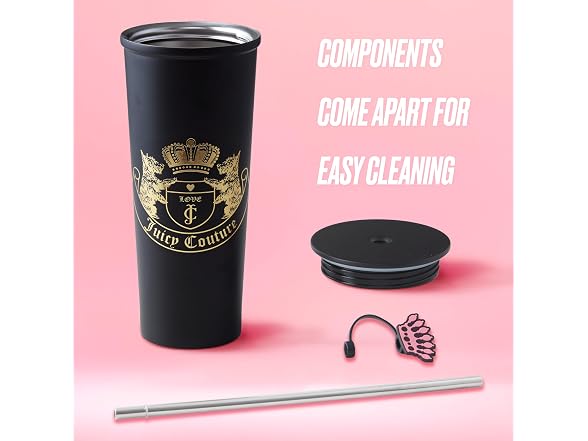Juicy Couture 6-Piece Tumbler Gift Set