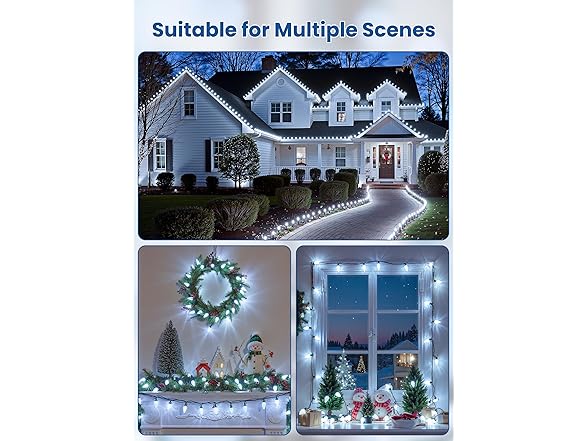 Brightown C9 LED Christmas Lights Outdoor, 68 Feet 100 LED