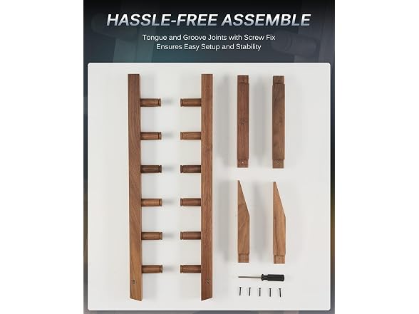 KYOKU 6 Layer Wooden Knife Stand