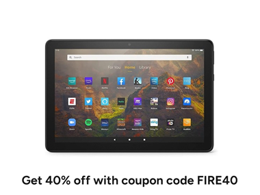 $29.99 Amazon Fire HD 10 Tablet (2021 Release) dealfomo