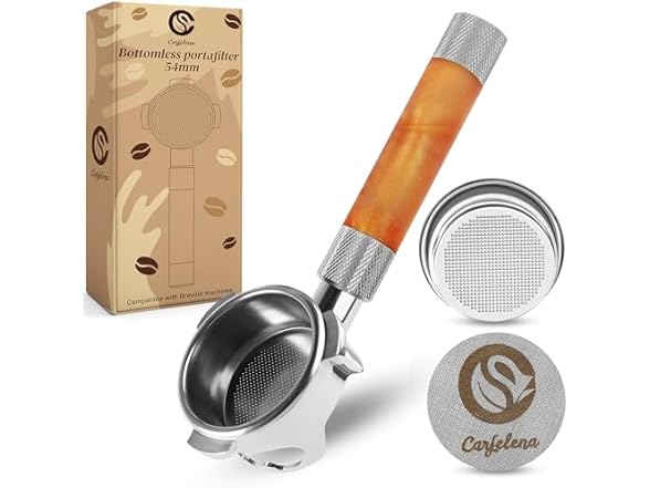 carfelena  54mm Bottomless Portafilter