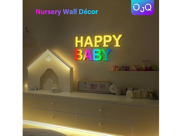 OJQ Light Up Letter A
