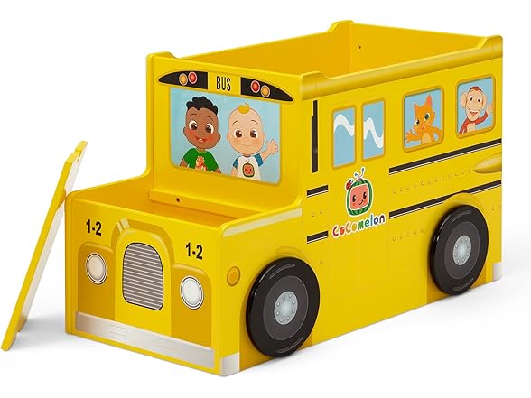 CoComelon School Bus Toy Box