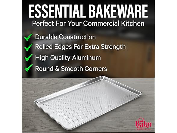 Aluminum Perforated Bun or Sheet Pan