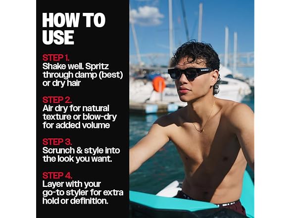 Slick Gorilla Sea Salt Spray for Men 200