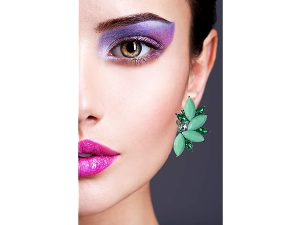 Funky Punk Rock Angel Wings Earrings