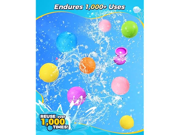 KOKODI Reusable Water Balloons 12 PCS - Gallery 2