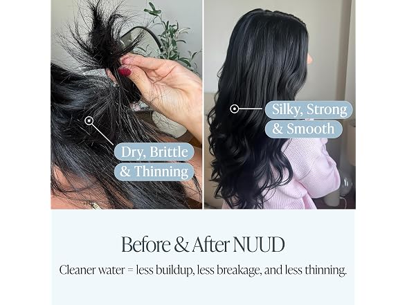 NUUD Filtered Shower Head | Removes