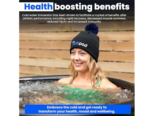 Ice Bath Tub for Athletes with Cover 88 Gal Cold Plunge