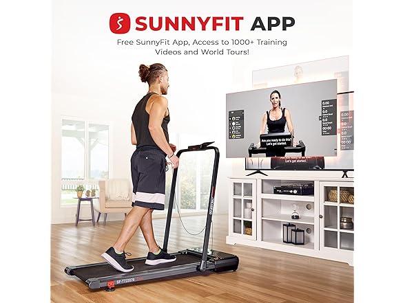 Sunny Health & Fitness Treadpad® Pacer 6 Levels