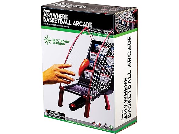 Franklin Sports Anywhere Basketball Arcade Game