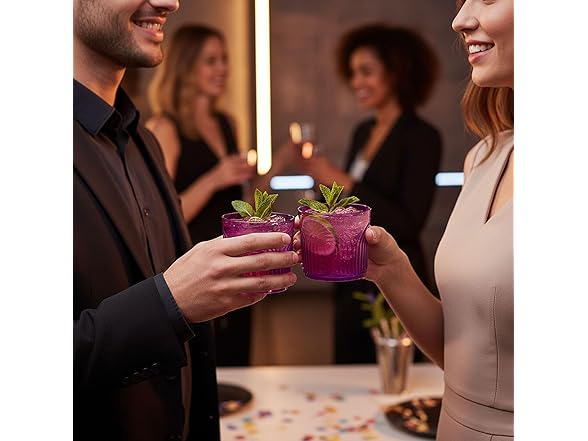 16oz Purple Reusable Cups 12ct