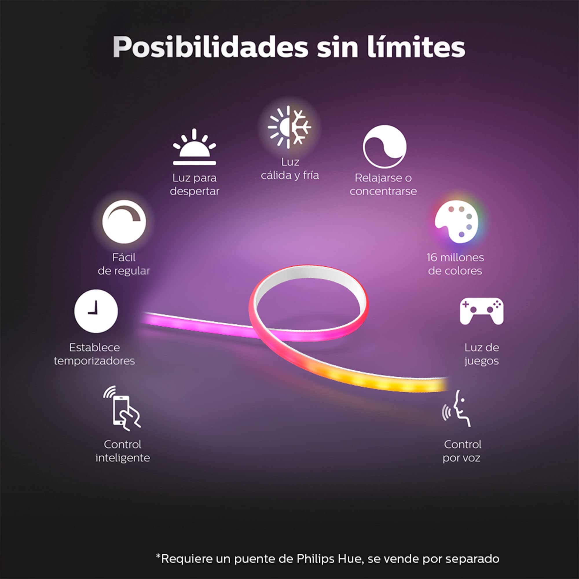 Philips Smart Lightstrip 6ft Base Kit - Gallery 7