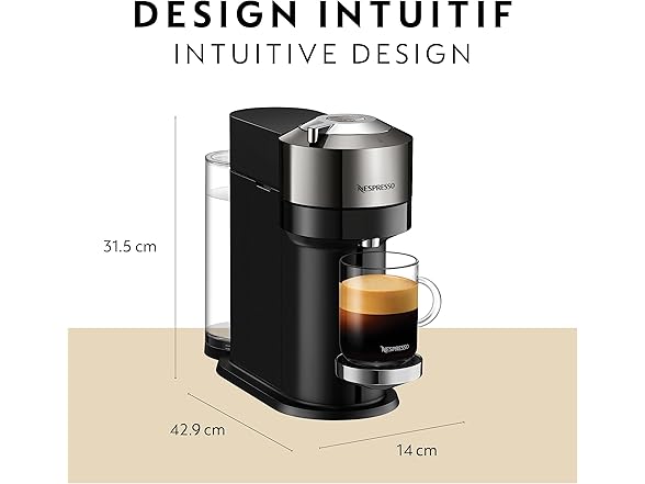 Nespresso Vertuo Next Coffee and Espresso Machine by Breville (S&D)