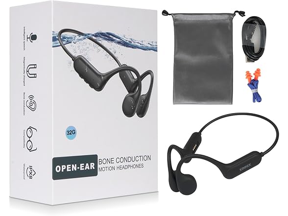 Xinnix Bone Conduction Swimming Headphones