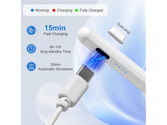 Stylus Pen for iPad 2018-2024