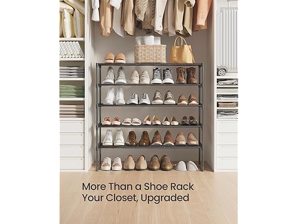 SONGMICS Shoe Rack, 5-Tier