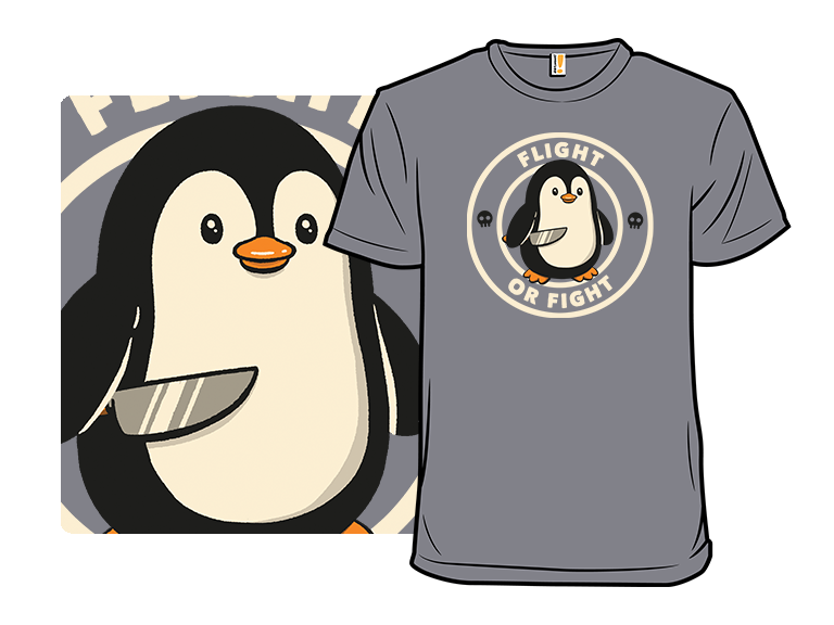 Flight or Fight Penguin