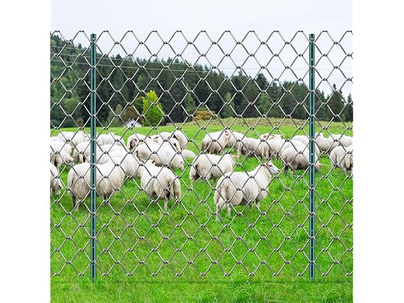 5 Feet Fence Post, 10 Pack U-Channel Heavy Duty