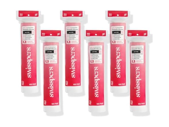 Swisspers Swisspers Smooth Moves Ultra-Luxe Premium Cotto