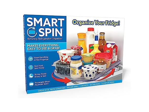 Smart Spin Rotating Refrig. Organizer