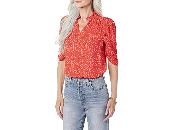 Poppy Red Floral