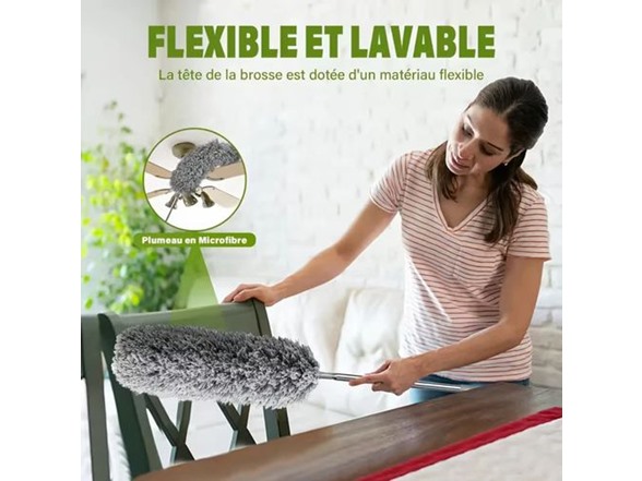 9-in-1 Microfiber Duster Kit