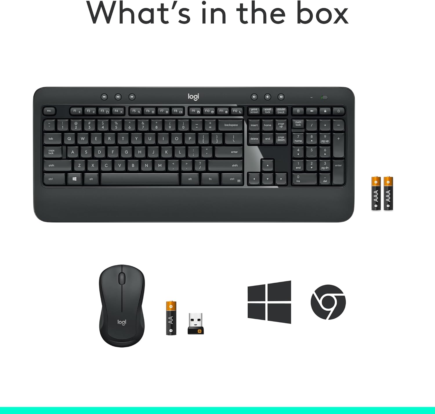 Logitech MK540 Advanced Wireless Combo - Gallery 20