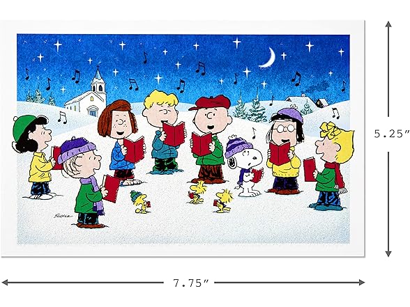 Hallmark Peanuts Christmas Cards