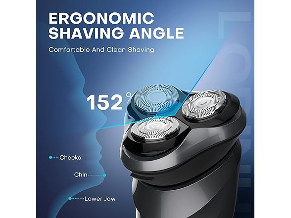Rechargeable Waterproof Electric Shaver