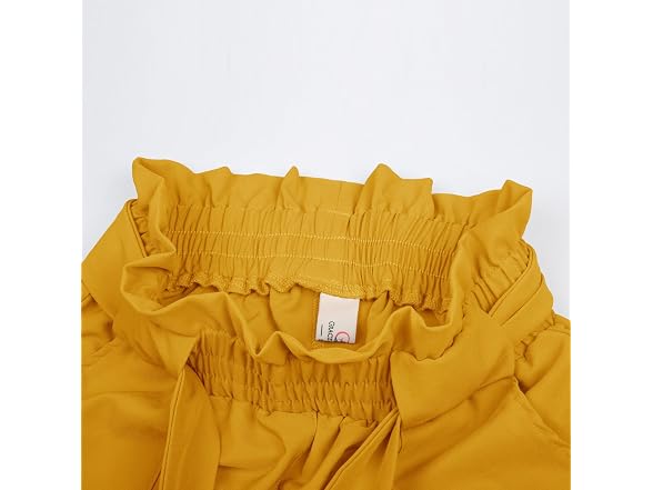 Grace Karin Women (M) Cropped Paper Bag Pants