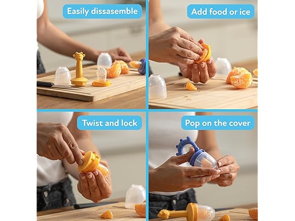 Nuby Silicone Nibbler Feeder
