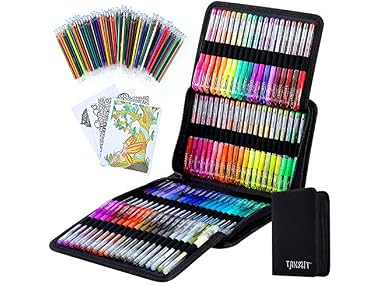 $16.99, Was $21.98, 22% Off! TANMIT Glitter Gel Pens dealfomo
