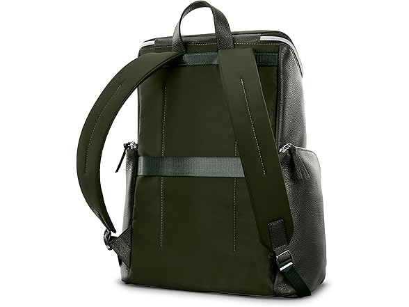 Samsonite Mobile Solution Leather Deluxe Backpack