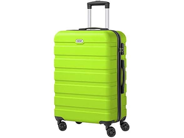 AnyZip W0893 Medium Luggage 24 Inch Applegreen (Open Box)
