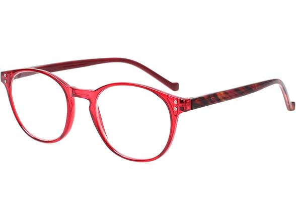 10 Pairs Round Reading Glasses
